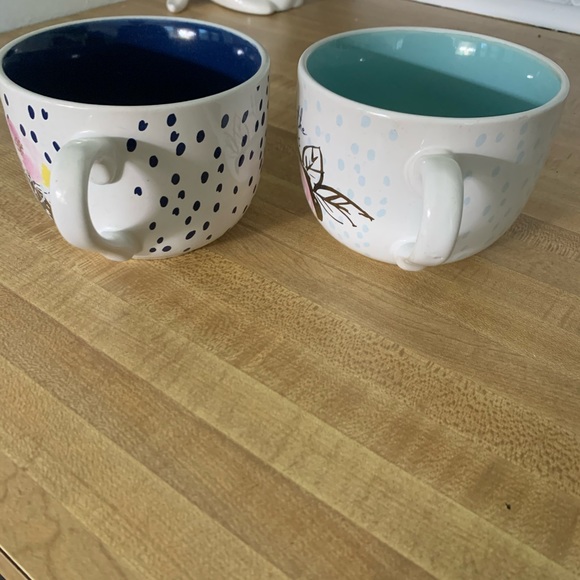 Smell The Roses Mugs Set of Two - Picture 5 of 6